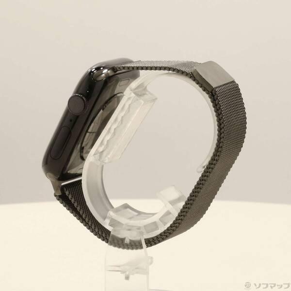〔中古〕Apple(アップル) Apple Watch Series 11 GPS 46mm ジェットブラックアルミニウムケース スレートミラネーゼループ〔262-ud〕 |  | 01