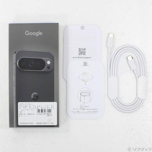 〔中古〕GOOGLE(グーグル) Google Pixel 10 Pro XL 512GB オブシディアン GYPW4 au SIMフリー〔262-ud〕 |  | 04