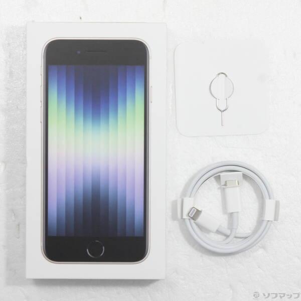 〔中古〕Apple(アップル) iPhone SE 第3世代 128GB スターライト MMYG3J／A SIMフリー〔297-ud〕 |  | 04