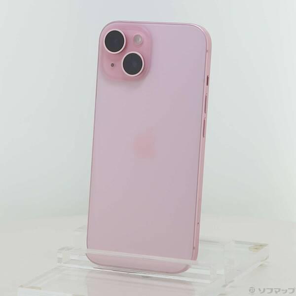 〔中古〕Apple(アップル) iPhone15 256GB ピンク MTMP3J／A SIMフリー〔305-ud〕 | 