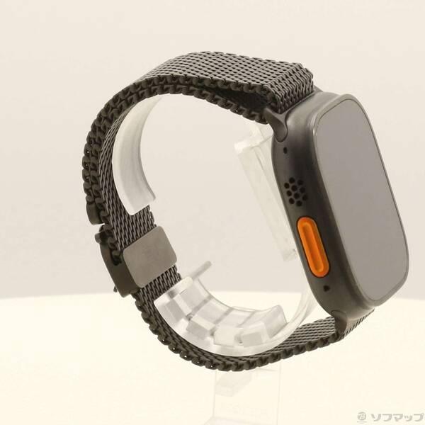 〔中古〕Apple(アップル) Apple Watch Ultra 2 GPS + Cellular 49mm ブラックチタニウムケース ブラックチタニウムミラネーゼループ〔258-ud〕 |  | 03
