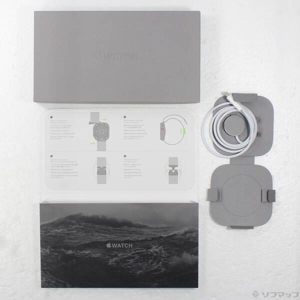 〔中古〕Apple(アップル) Apple Watch Ultra 2 GPS + Cellular 49mm ブラックチタニウムケース ブラックチタニウムミラネーゼループ〔258-ud〕 |  | 04