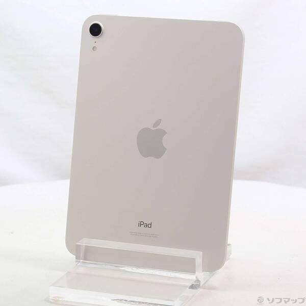 〔中古〕Apple(アップル) iPad mini 第6世代 64GB スターライト MK7P3J／A Wi-Fi〔352-ud〕 | 