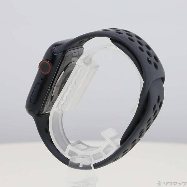 〔中古〕Apple Watch Series 7 Nike GPS + Cellular 41mm ミッドナイトアルミニウムケース アンスラサイト／ブラックNikeスポーツバンド〔276-ud〕 |  | 01