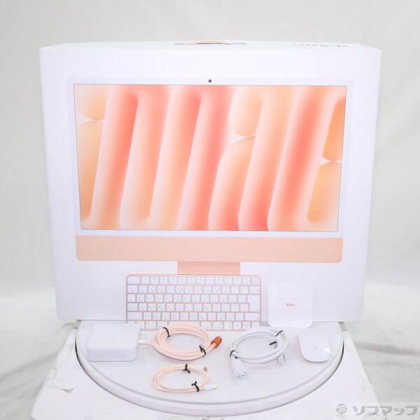 〔中古〕Apple(アップル) iMac 24-inch Late-2024 CTOIMAC202411OR Apple M4 10コアCPU_10コアGPU 16GB SSD512GB オレンジ 〔26.3 Tahoe〕〔258-ud〕 |  | 04