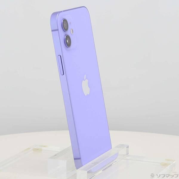 〔中古〕Apple(アップル) iPhone12 64GB パープル MJNH3J／A SIMフリー〔198-ud〕 |  | 03