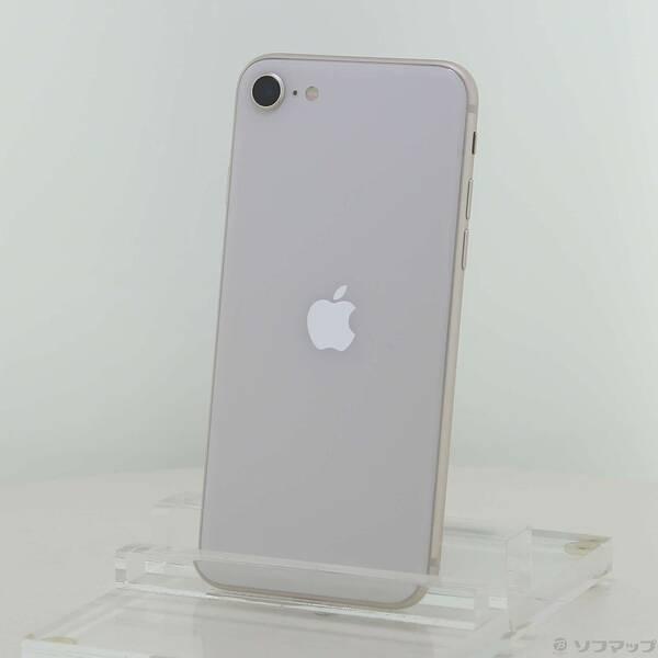 〔中古〕Apple(アップル) iPhone SE 第3世代 64GB スターライト MMYD3J／A SIMフリー〔295-ud〕 | 