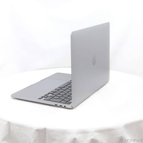 〔中古〕Apple(アップル) MacBook Pro 13.3-inch Mid-2020 MWP42J／A Core_i5 2.0GHz 16GB SSD512GB 空白文字薄墨色 〔10.15 Catalina〕〔344-ud〕