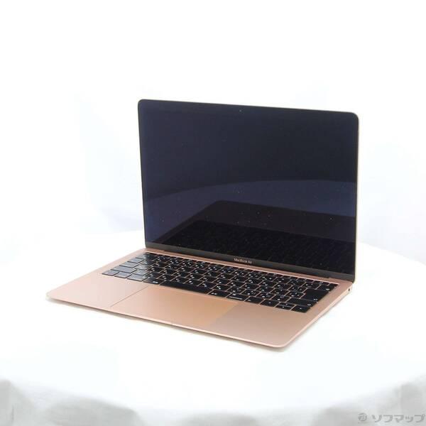 〔中古〕Apple(アップル) MacBook Air 13.3-inch Late-2018 MREE2J／A Core_i5 1.6GHz 8GB SSD128GB ゴールド 〔10.15 Catalina〕〔262-ud〕 | 