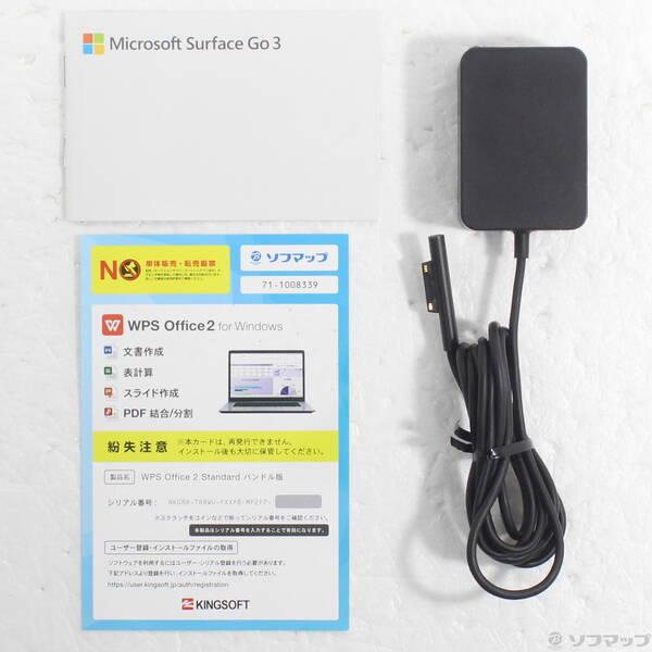 〔中古〕Microsoft(マイクロソフト) Surface Go3 LTE Advanced 〔Core i3／8GB／SSD128GB〕 8VH-00014 プラチナ〔377-ud〕 |  | 04