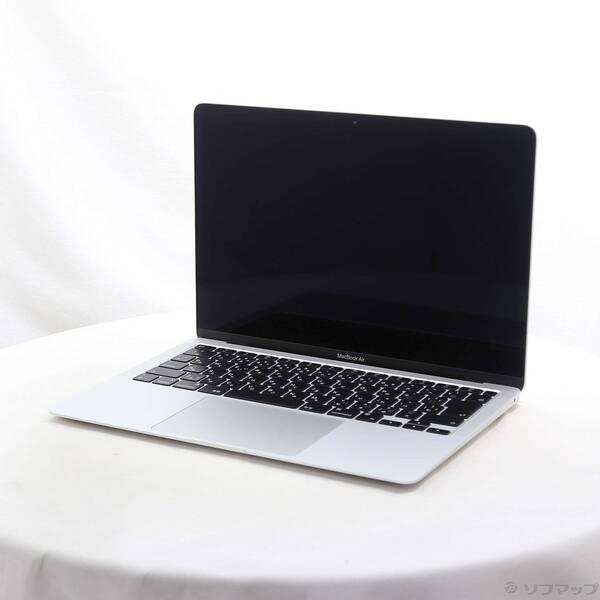 〔中古〕Apple(アップル) MacBook Air 13.3-inch Late-2020 MGN93J／A Apple M1 8コアCPU_7コアGPU 8GB SSD256GB シルバー 〔15.3 Sequoia〕〔368-ud〕 | 
