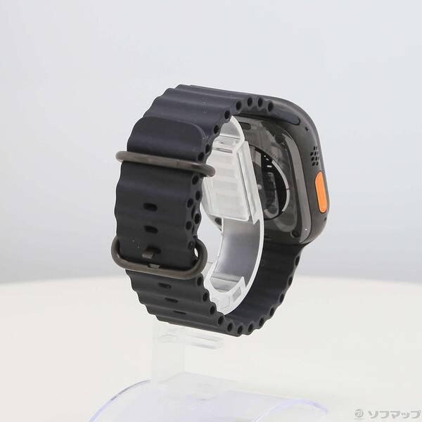 〔中古〕Apple(アップル) Apple Watch Ultra 3 GPS + Cellular 49mm ブラックチタニウムケース ブラックオーシャンバンド〔258-ud〕 |  | 02