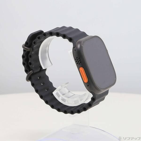〔中古〕Apple(アップル) Apple Watch Ultra 3 GPS + Cellular 49mm ブラックチタニウムケース ブラックオーシャンバンド〔258-ud〕 |  | 03