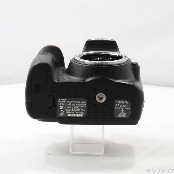 〔中古〕Nikon(ニコン) NIKON D3400 ボディ ブラック〔349-ud〕 |  | 04