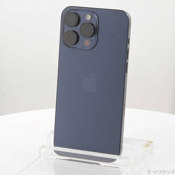〔中古〕Apple(アップル) iPhone15 Pro Max 256GB ブルーチタニウム MU6T3J／A SIMフリー〔276-ud〕 | 