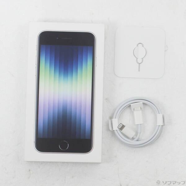 〔中古〕Apple(アップル) iPhone SE 第3世代 64GB スターライト MMYD3J／A SIMフリー〔297-ud〕 |  | 04