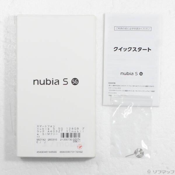 〔中古〕ZTE nubia S 5G 128GB ブラック A403ZT Y!mobile SIMフリー〔276-ud〕 |  | 04