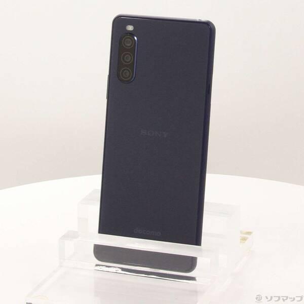 〔中古〕SONY(ソニー) Xperia 10 II 64GB ブルー SO-41A docomoロック解除SIMフリー〔305-ud〕 | 