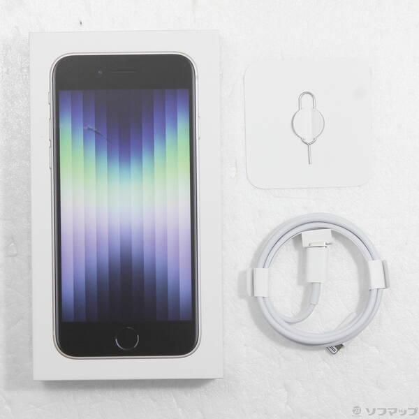 〔中古〕Apple(アップル) iPhone SE 第3世代 64GB スターライト MMYD3J／A SIMフリー〔198-ud〕 |  | 04