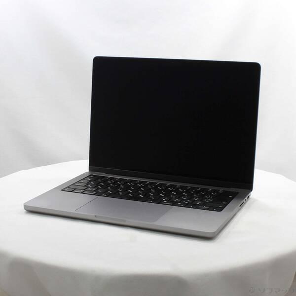 〔中古〕MacBook Pro 14.2-inch Late-2021 MKGP3J／A Apple M1 Pro 8コアCPU_14コアGPU 16GB SSD512GB スペースグレイ 〔15.7 Sequoia〕〔198-ud〕 | 