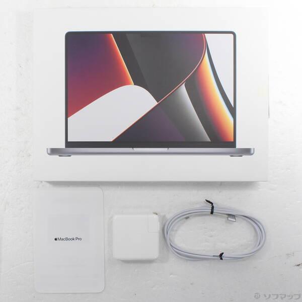 〔中古〕MacBook Pro 14.2-inch Late-2021 MKGP3J／A Apple M1 Pro 8コアCPU_14コアGPU 16GB SSD512GB スペースグレイ 〔15.7 Sequoia〕〔198-ud〕 |  | 04