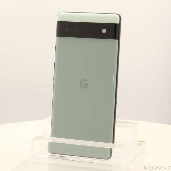〔中古〕GOOGLE(グーグル) Google Pixel 6a 128GB セージ GB17L SIMフリー〔352-ud〕 | 
