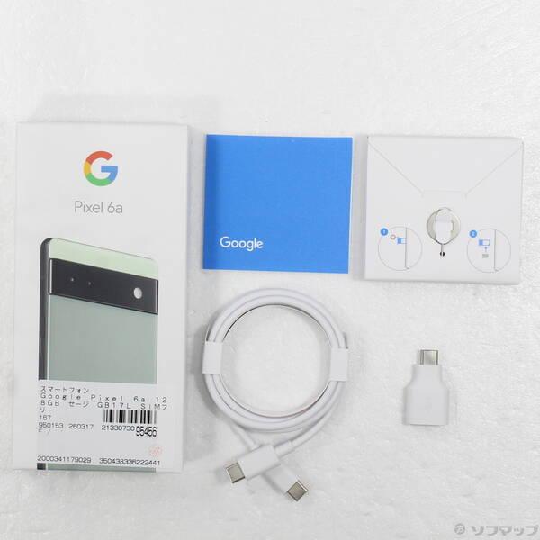 〔中古〕GOOGLE(グーグル) Google Pixel 6a 128GB セージ GB17L SIMフリー〔352-ud〕 |  | 04