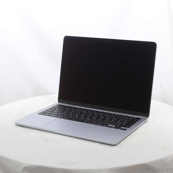 〔中古〕〔展示品〕 MacBook Air 13.6-inch Early-2025 MC6T4J／A Apple M4 10コアCPU_8コアGPU 16GB SSD256GB スカイブルー 〔15.7 Sequoia〕〔377-ud〕 | 