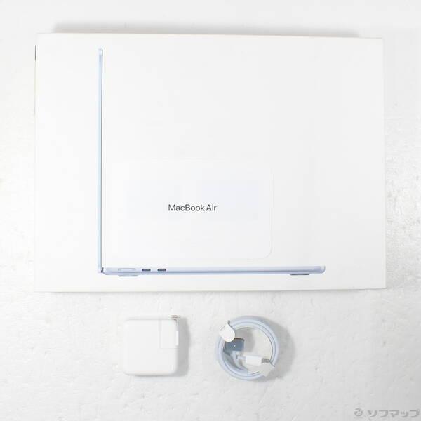 〔中古〕〔展示品〕 MacBook Air 13.6-inch Early-2025 MC6T4J／A Apple M4 10コアCPU_8コアGPU 16GB SSD256GB スカイブルー 〔15.7 Sequoia〕〔377-ud〕 |  | 04