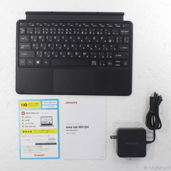 〔中古〕aiwa(アイワ) 〔展示品〕 tab WS12 JA4-TBW1201-H ブラック〔258-ud〕 |  | 04