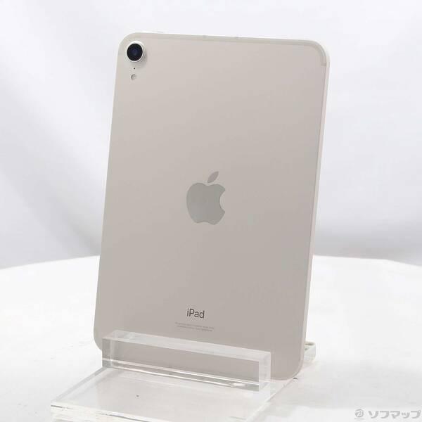 〔中古〕Apple(アップル) iPad mini 第6世代 256GB スターライト MK8H3J／A SIMフリー〔377-ud〕 | 