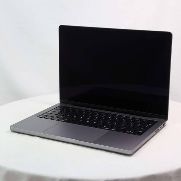〔中古〕Apple(アップル) MacBook Pro 14.2-inch Late-2021 MKGQ3J／A Apple M1 Pro 10コアCPU_16コアGPU 32GB SSD1TB スペースグレイ 〔26.3 Tahoe〕〔258-ud〕 | 