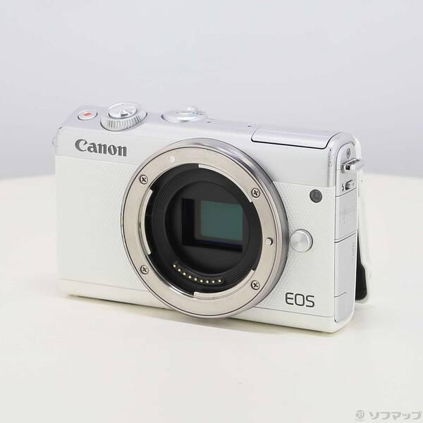 〔中古〕Canon(キヤノン) ミラーレス一眼カメラ EOS M100 ボディ ホワイト〔297-ud〕 | 