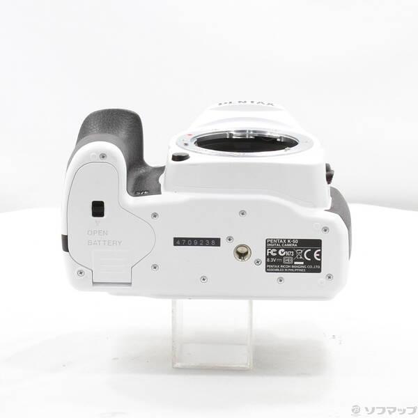 〔中古〕PENTAX(ペンタックス) K-50 (ホワイト)ボディ (1628万画素／SDXC)〔348-ud〕 |  | 04