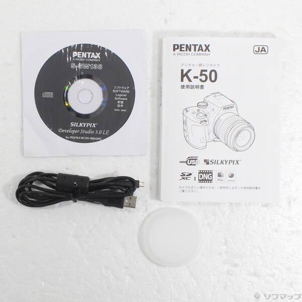 〔中古〕PENTAX(ペンタックス) K-50 (ホワイト)ボディ (1628万画素／SDXC)〔348-ud〕 |  | 05