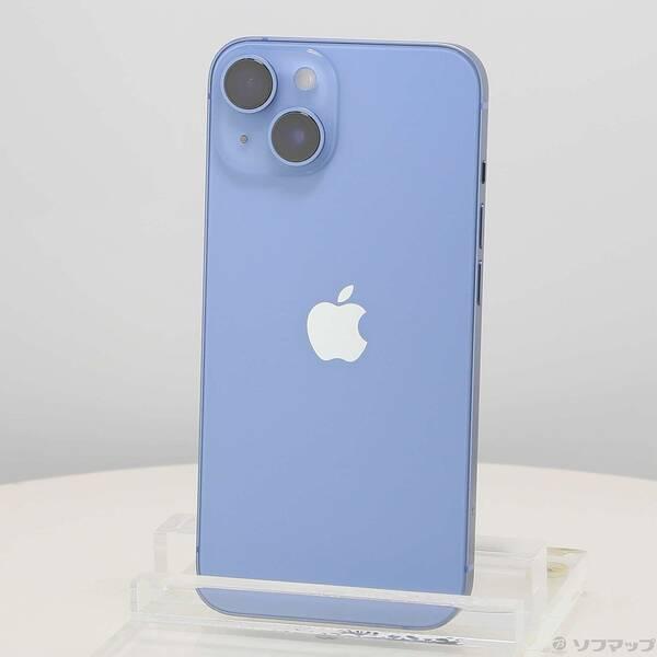 〔中古〕Apple(アップル) iPhone14 128GB ブルー MPVJ3J／A SIMフリー〔262-ud〕 | 