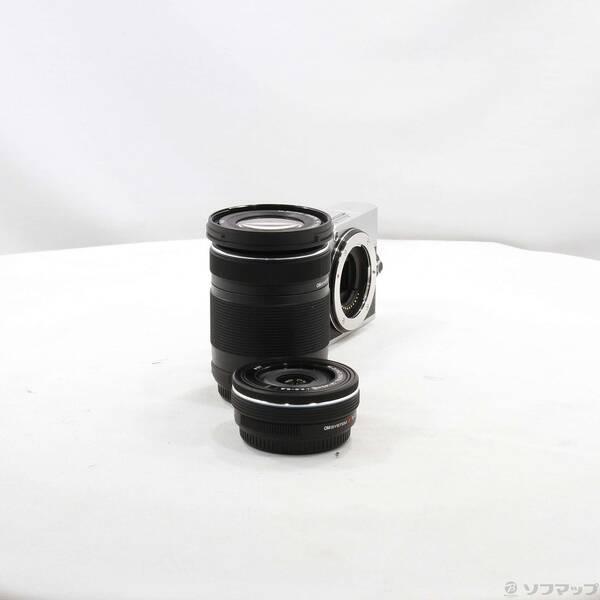 〔中古〕OLYMPUS(オリンパス) OLYMPUS PEN E-P7 EZダブルズームキット シルバー〔344-ud〕 |  | 03