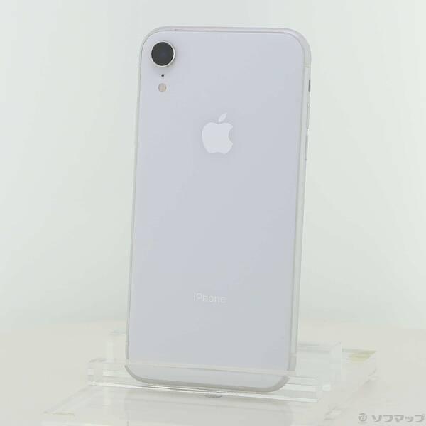 〔中古〕Apple(アップル) iPhoneXR 128GB ホワイト MT0J2J／A SIMフリー〔269-ud〕 | 
