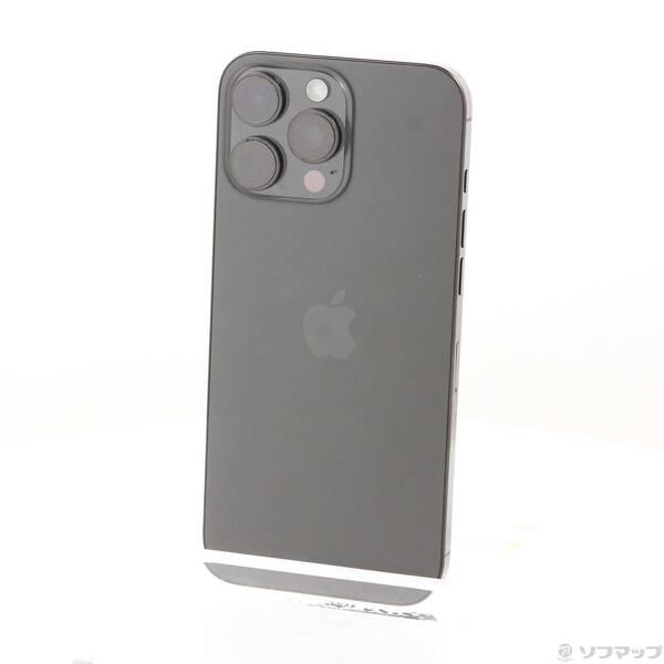 〔中古〕Apple(アップル) iPhone16 Pro Max 256GB ブラックチタニウム MYWG3J／A SIMフリー〔377-ud〕 | 