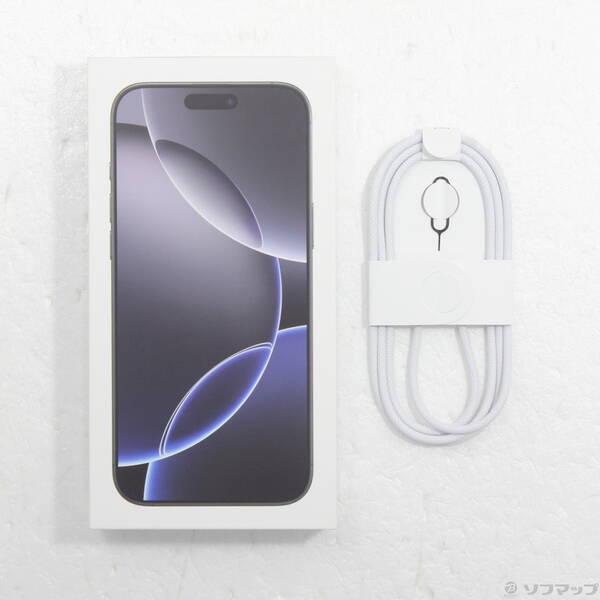 〔中古〕Apple(アップル) iPhone16 Pro Max 256GB ブラックチタニウム MYWG3J／A SIMフリー〔377-ud〕 |  | 04