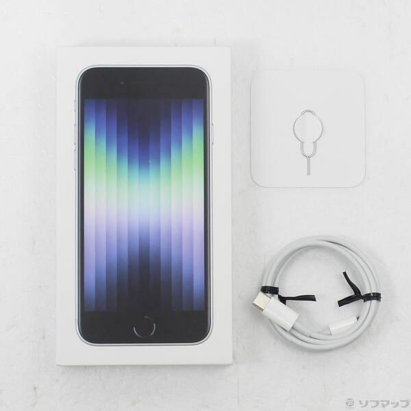 〔中古〕Apple(アップル) iPhone SE 第3世代 64GB スターライト MMYD3J／A SIMフリー〔276-ud〕 |  | 04