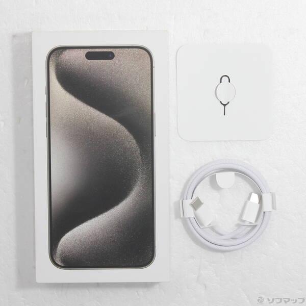 〔中古〕Apple(アップル) iPhone15 Pro Max 256GB ナチュラルチタニウム MU6R3J／A SIMフリー〔258-ud〕 |  | 04