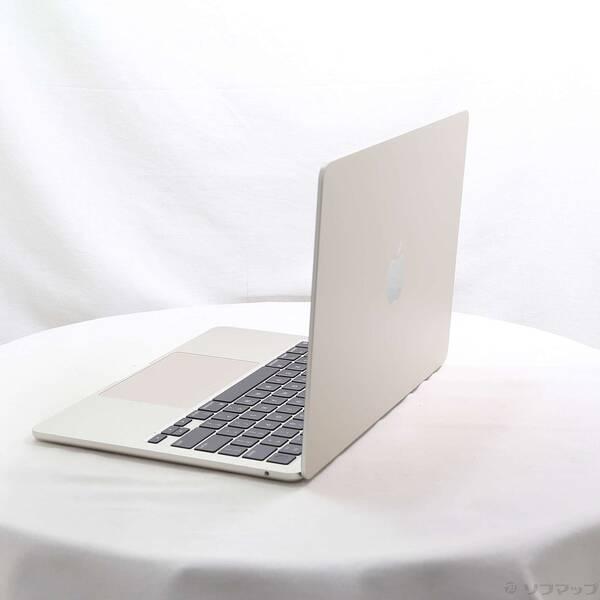 〔中古〕Apple(アップル) MacBook Air 13.6-inch Late-2024 MC8P4J／A Apple M3 8コアCPU_10コアGPU 24GB SSD1TB スターライト 〔macOS v26.3.2〕〔348-ud〕 |  | 01