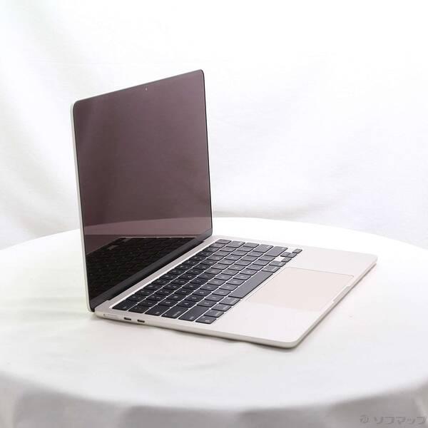 〔中古〕Apple(アップル) MacBook Air 13.6-inch Late-2024 MC8P4J／A Apple M3 8コアCPU_10コアGPU 24GB SSD1TB スターライト 〔macOS v26.3.2〕〔348-ud〕 |  | 03