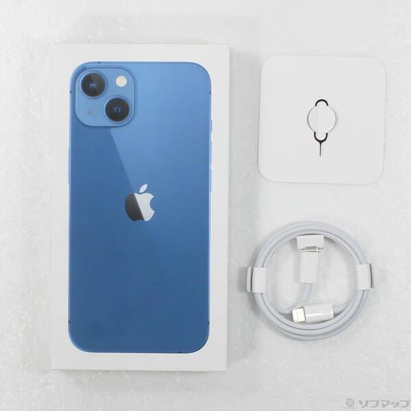 〔中古〕Apple(アップル) iPhone13 128GB ブルー MLNG3J／A SIMフリー〔297-ud〕 |  | 04