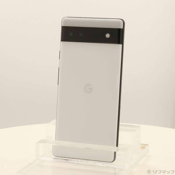 〔中古〕GOOGLE(グーグル) Google Pixel 6a 128GB チョーク GB17L au SIMフリー〔276-ud〕 | 