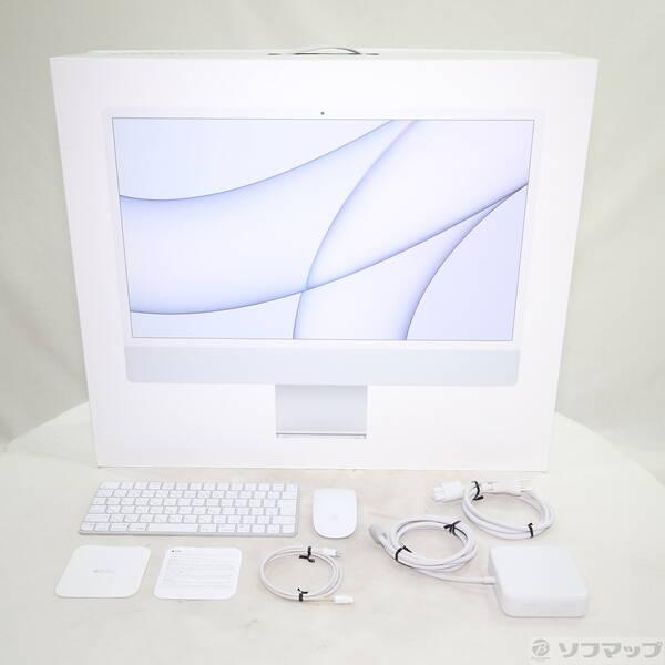 〔中古〕Apple(アップル) iMac 24-inch Mid-2021 MGPC3J／A Apple M1 8コアCPU_8コアGPU 16GB SSD512GB シルバー 〔26.3 Tahoe〕〔377-ud〕 |  | 04