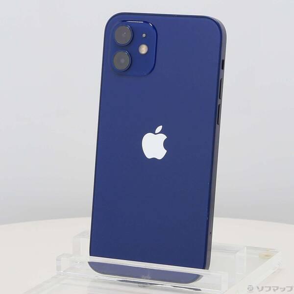 〔中古〕Apple(アップル) iPhone12 64GB ブルー MGHR3J／A SIMフリー〔198-ud〕 | 