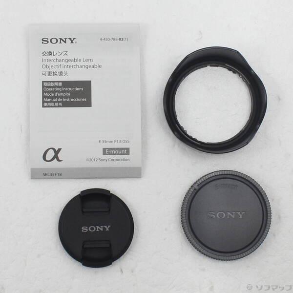 〔中古〕SONY(ソニー) E 35mm F1.8 OSS SEL35F18 (Eレンズ)〔258-ud〕 |  | 04