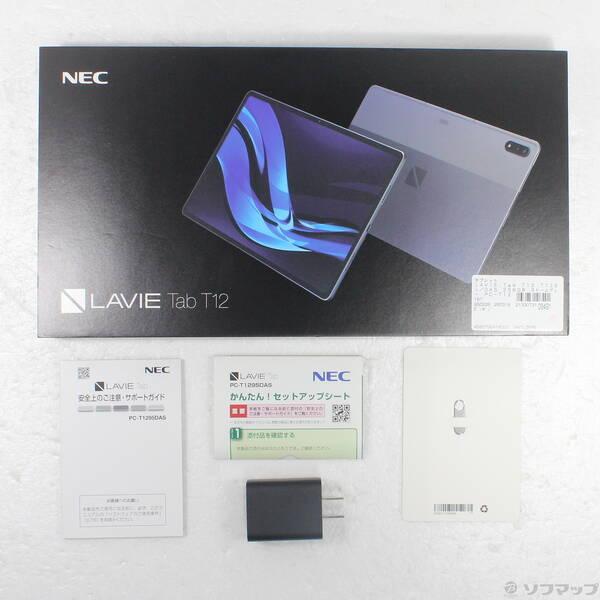 〔中古〕NEC(エヌイーシー) LAVIE Tab T12 T1295／DAS 256GB ストームグレー PC-T1295DAS Wi-Fi〔377-ud〕 |  | 04
